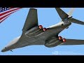 超音速(マッハ1.25)可変翼爆撃機B-1Bランサー - B-1B Lancer