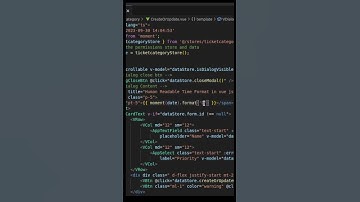 #dateformat #vuejs #moments #short