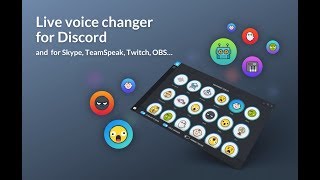 Download now for free here: http://bit.ly/2vgq7xl voicemod is a real
time voice changer software pc. with tons of awesome voices and
effects. made ga...