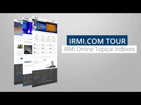 How To Find Information on IRMI Online
