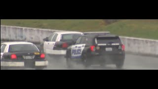 The King County Sheriff's Office pilots Starchase at the track, as seen on FOX13.