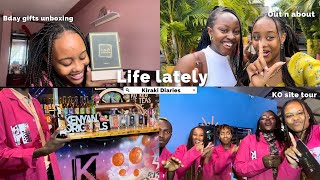 VLOG 💕| Kenyan Originals Site Tour| Gifts unboxing| Hanging out w Friends