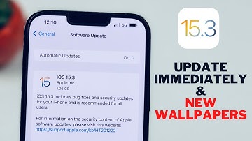 iOS 15.3 Officially Released UPDATE IMMEDIATELY | What