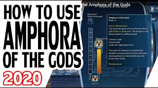 DCUO How to use the Amphora of the Gods