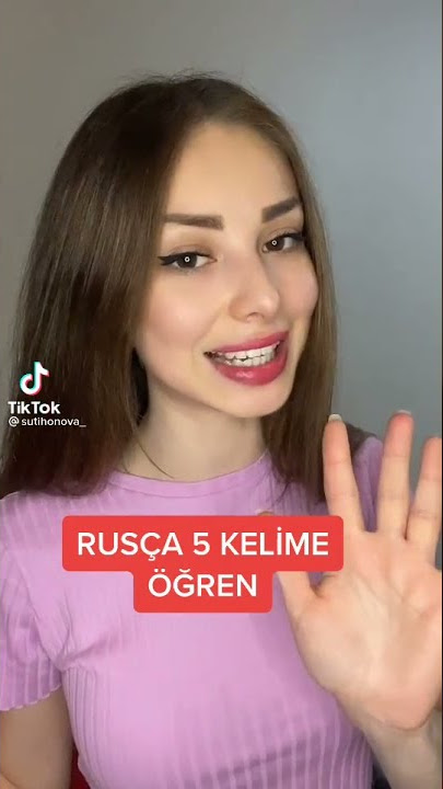 Rusça 5 kelime ogren