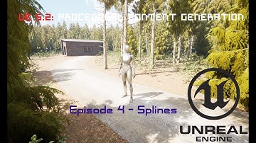 Unreal Engine 5.2 PCG Plugin - Ep 4 - Splines