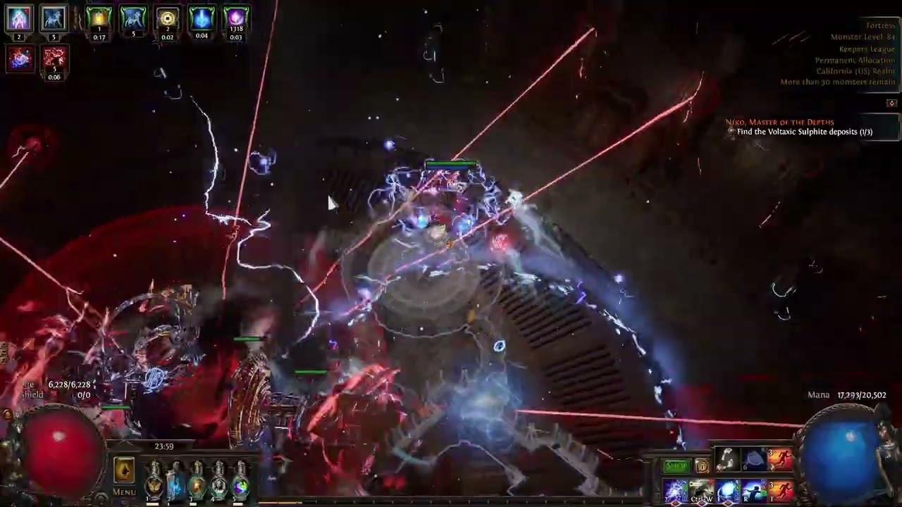 [poe 3.27] Spark Scion Res/Mana Stacker : t17 fortress