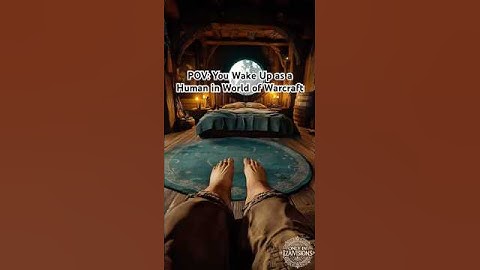 POV: You Are a Human in World of Warcraft – AI Cinematic 4K Experience