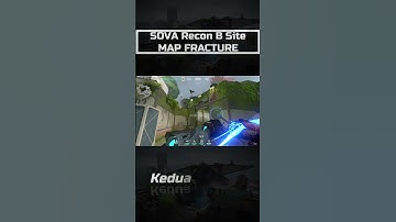 SOVA Lineups B Main FRACTURE - VALORANT #shorts