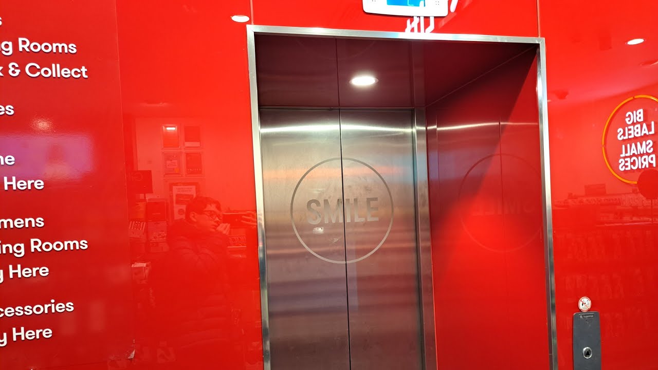 ThyssenKrupp Synergy BLUE Lift At TK Maxx In London Oxford Street + Sort Of An Epic Fail...