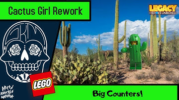 Lego Legacy Heroes Unboxed  Cactus Girl Rework