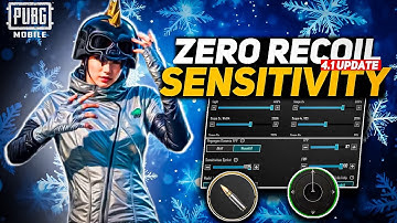 PUBG 4.1 UPDATE SENSITIVITY CODE | PUBG BEST SENSITIVITY SETTINGS | PUBG ZERO RECOIL SENSITIVITY 