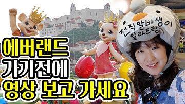 에버랜드 전직 알바(캐스트)가 말하는 매력 12가지 ? | 아직도 아마존 만 찾는다구?? | 이앉