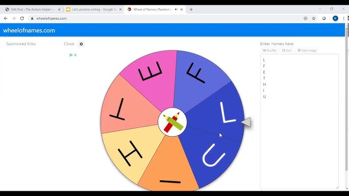 TUTORIAL] Make a Randomized SPINNING WHEEL of NAMES in Google Slides (Easy  Method!) 