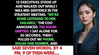 The Entire Executive Team Walked Out During My Presentation - So I Called One Person