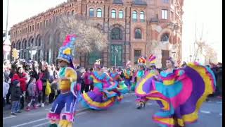 COLORFUL CHINA FESTIVAL IN BARCELONA SPAIN