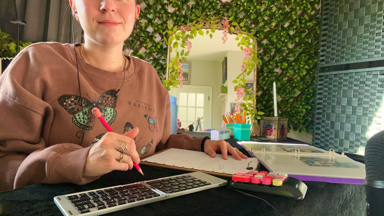 ASMR Banking Call Center Role Play | Typing, Writing, Paper Shuffling, Soft Spoken