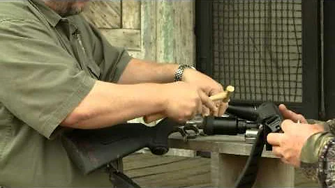 Apex CVA Rifle Showing Interchangeable Barrels, Bo...