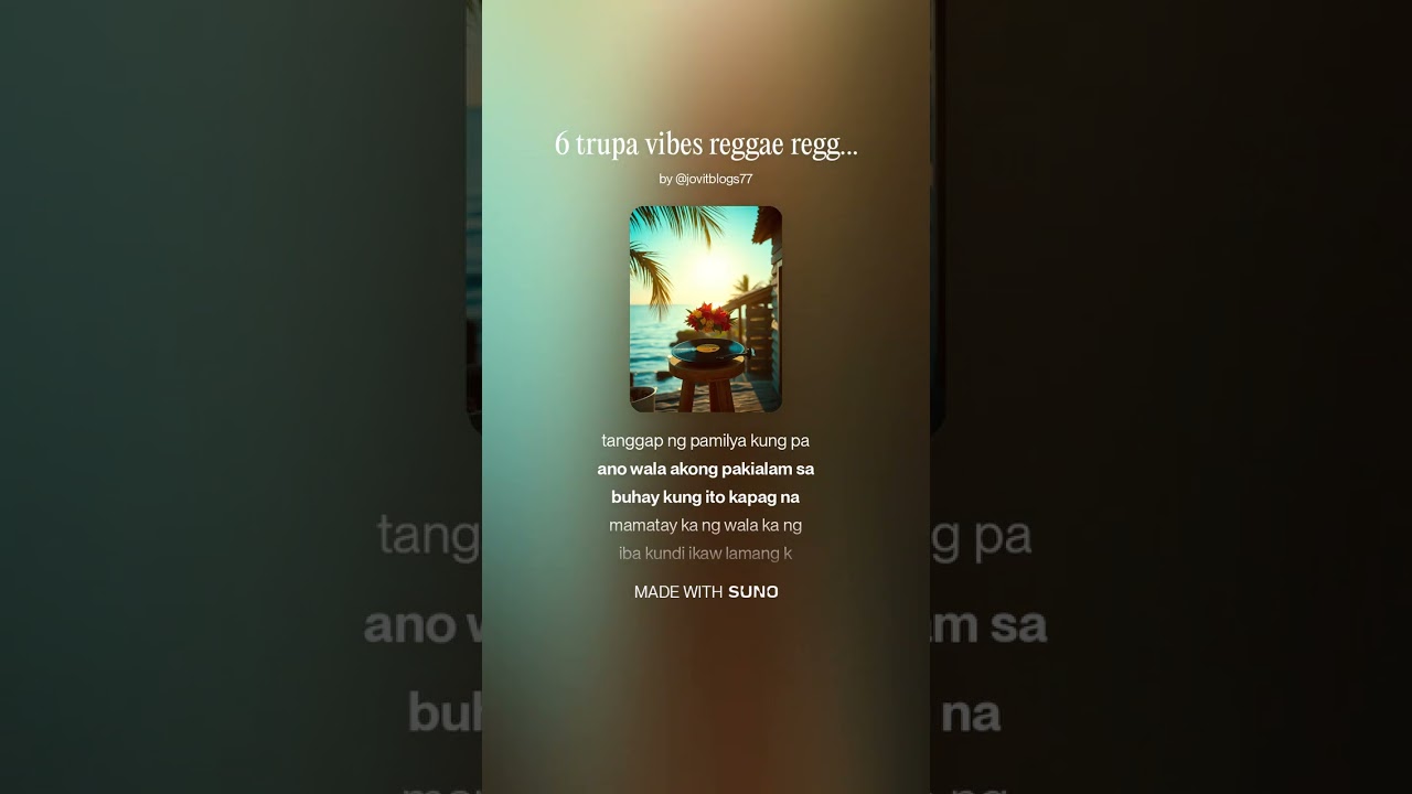 tropa vibes reggae ricky music wala akong magagawa sa buhay ko paano ito parody song saba kadiri