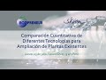 Webinar - Comparación Cuantitativa de Tecnologías para la Ampliación de Plantas Existentes