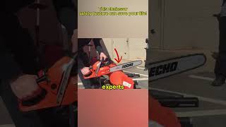 This chainsaw safety feature can save your life! 🪚😱 #interestingfacts  #ViralFacts #Shorts