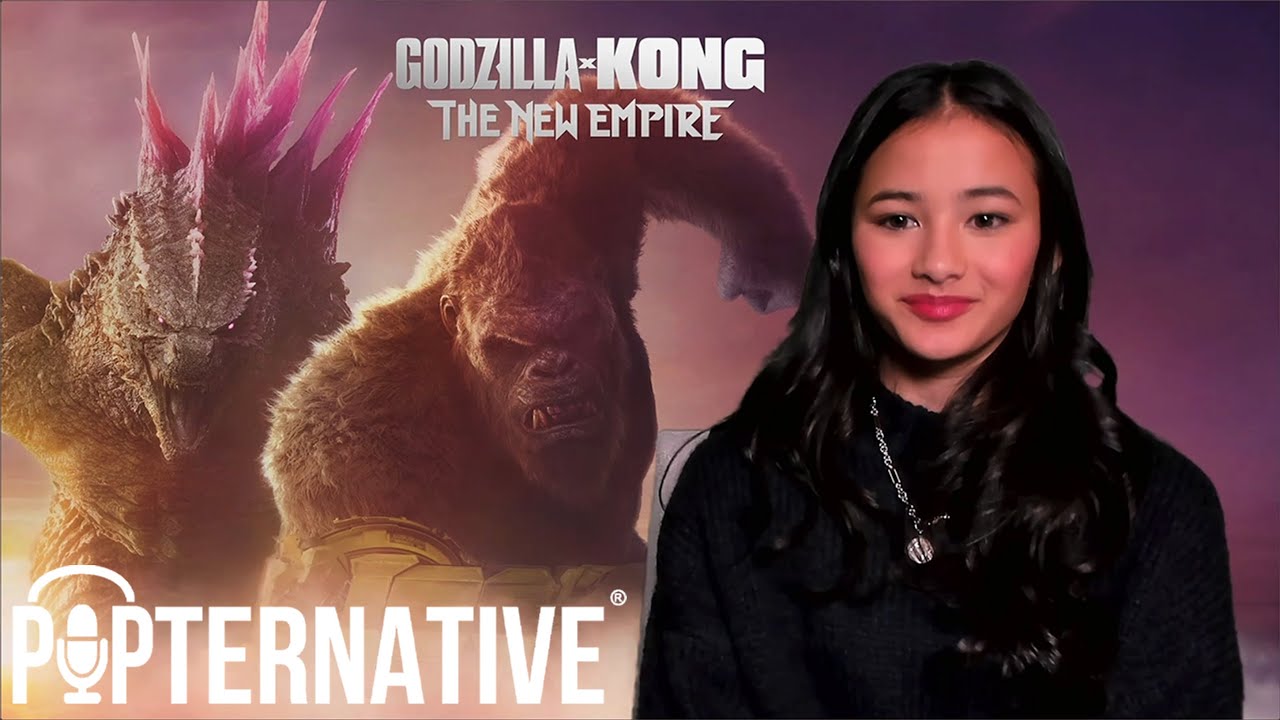 Kaylee Hottle Interview Godzilla X Kong The New Empire Youtube 