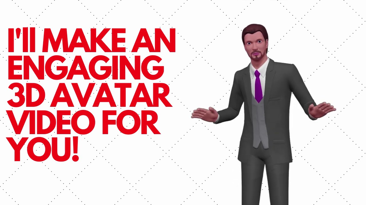 🔥🔥Get Video Marketing For Your Business Or Product| Get A 3D Avatar Spokesperson For Your Business!