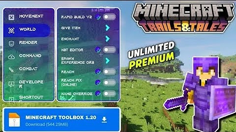 Toolbox for Minecraft Pe 1.20 Infinite Premium | No Pass | MCPE Toolbox 1.20