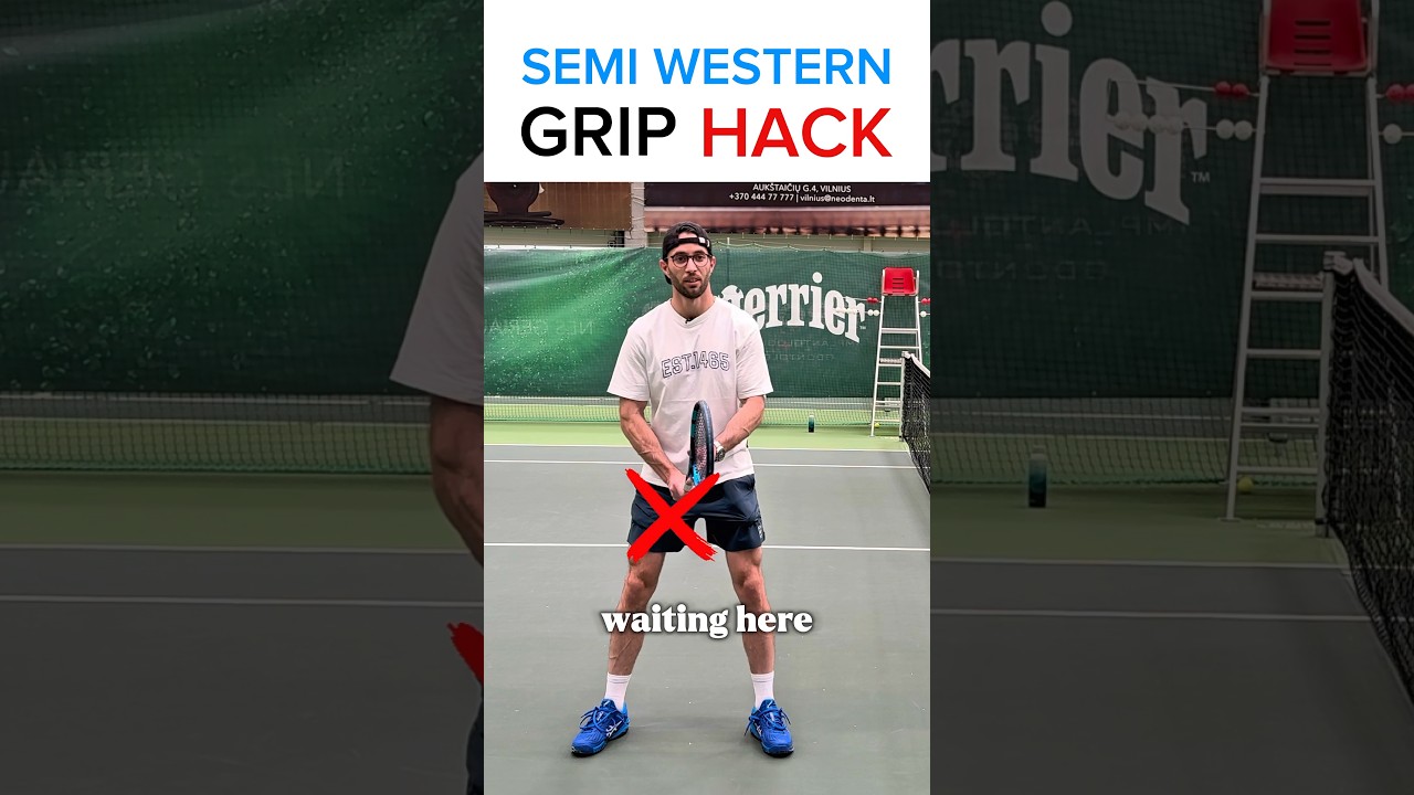 Forehand Grip Hack: Semi-Western Fix. 