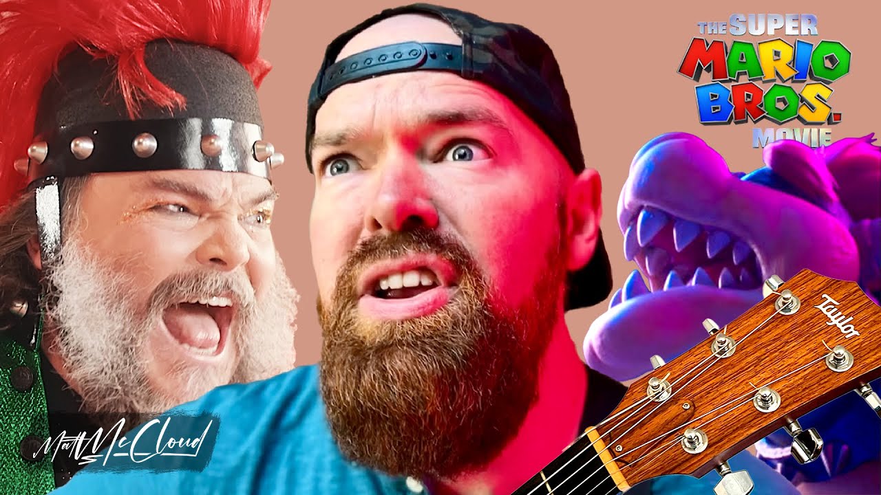 Peaches Acoustic Cover Jack Black/Bowser YouTube