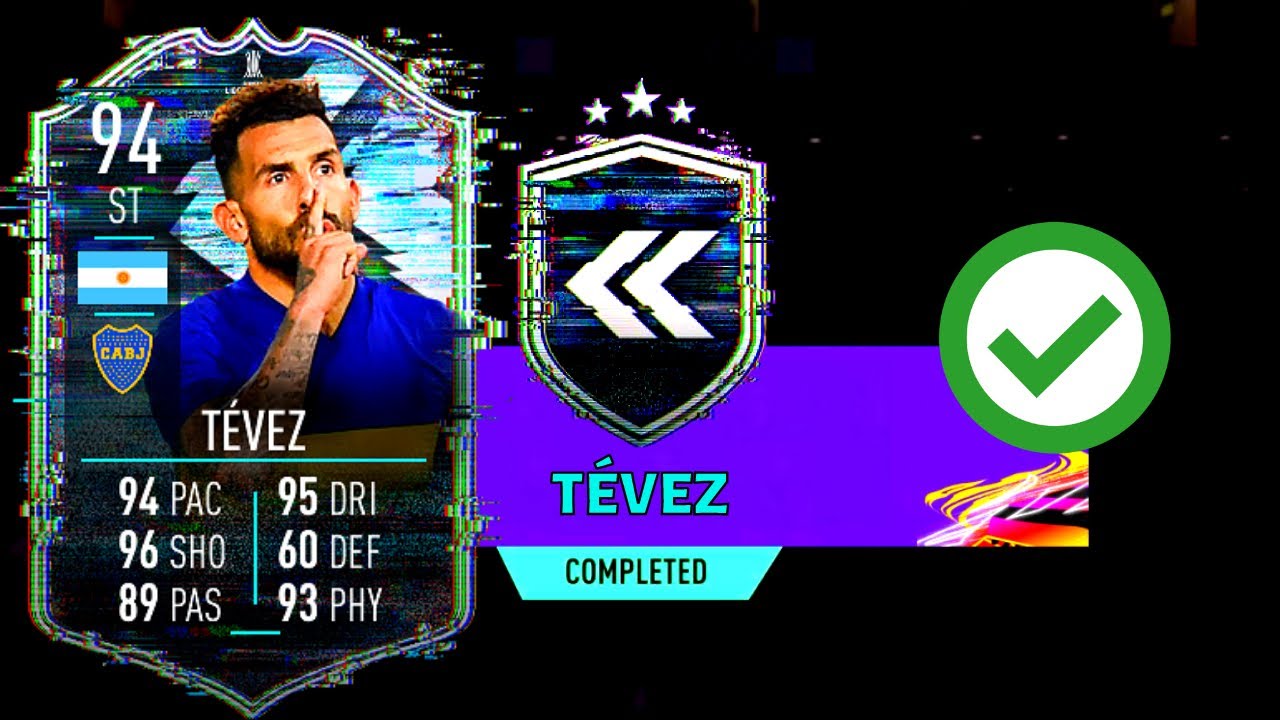 Flashback Carlos Tevez Sbc (Cheapest Way - No Loyalty)