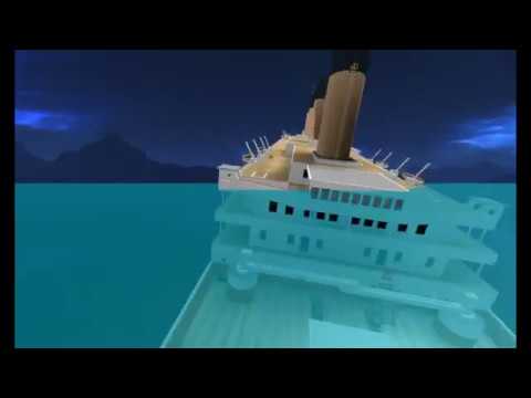 My Real Titanic Sinking Theory Roblox Studio With Signals