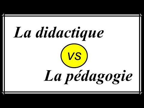 Vidéo: Quelle est la différence entre le matériel didactique et les aides pédagogiques?