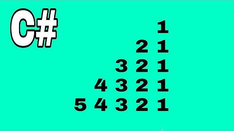 #9 Drawing Numbering triangle Pattern