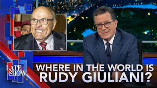 Where In The World Is Rudy Giuliani? Resimi