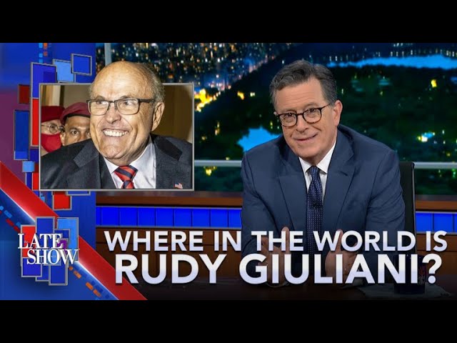Where In The World Is Rudy Giuliani? class=