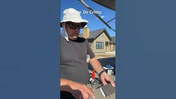 Square Downspout Crimp #rain #diy #gutters #homeimprovement #guttering