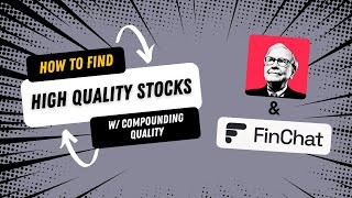 Finding Quality Stocks w/ Compounding Quality (WEBINAR)