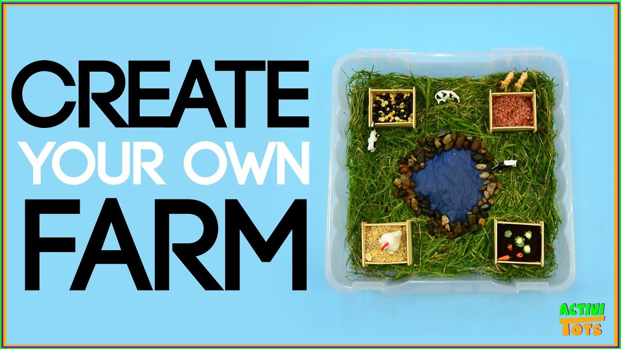 Create Your Own Play Farm | Activities for Kids