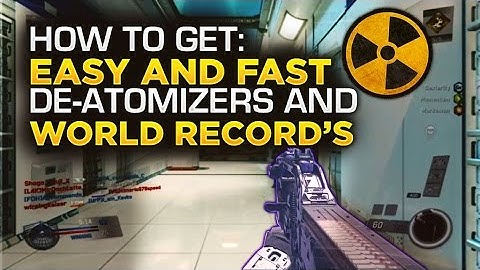 "INFINITE WARFARE": HOW TO GET "DE-ATOMIZERS" AND SMASH "WORLD RECORDS" EASILY! COD IW TIPS! (NUKE)