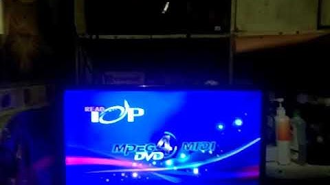 TOP MIDI DVD PLAYER (bootup and numbers 1 to 0)  #RespectPo #GenericKaraokePlayer #MIDIPlayer