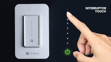 Controlo ventilador con Dimmer para luz | Interruptores WiFi Teckin | Unboxing e Instalación