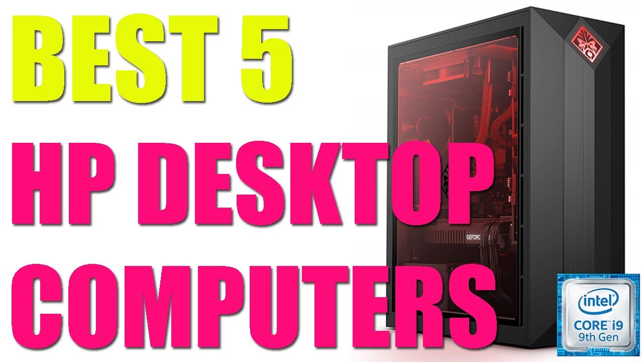 5 BEST HP DESKTOP COMPUTERS 2022 YouTube