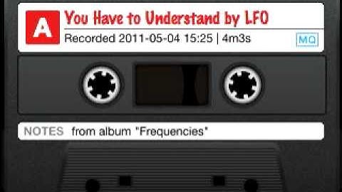 You Have to Understand by LFO
