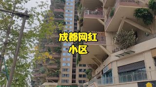 成都网红小区，很多游客慕名来此参观，第一次见住里面该多舒服