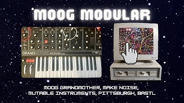 moog modular (moog grandmother, make noise, mutable instruments, pittsburgh, bastl)