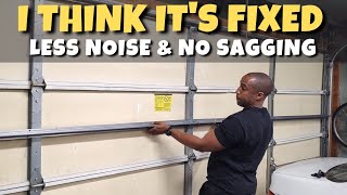 Installing a 3 piece garage door strut kit