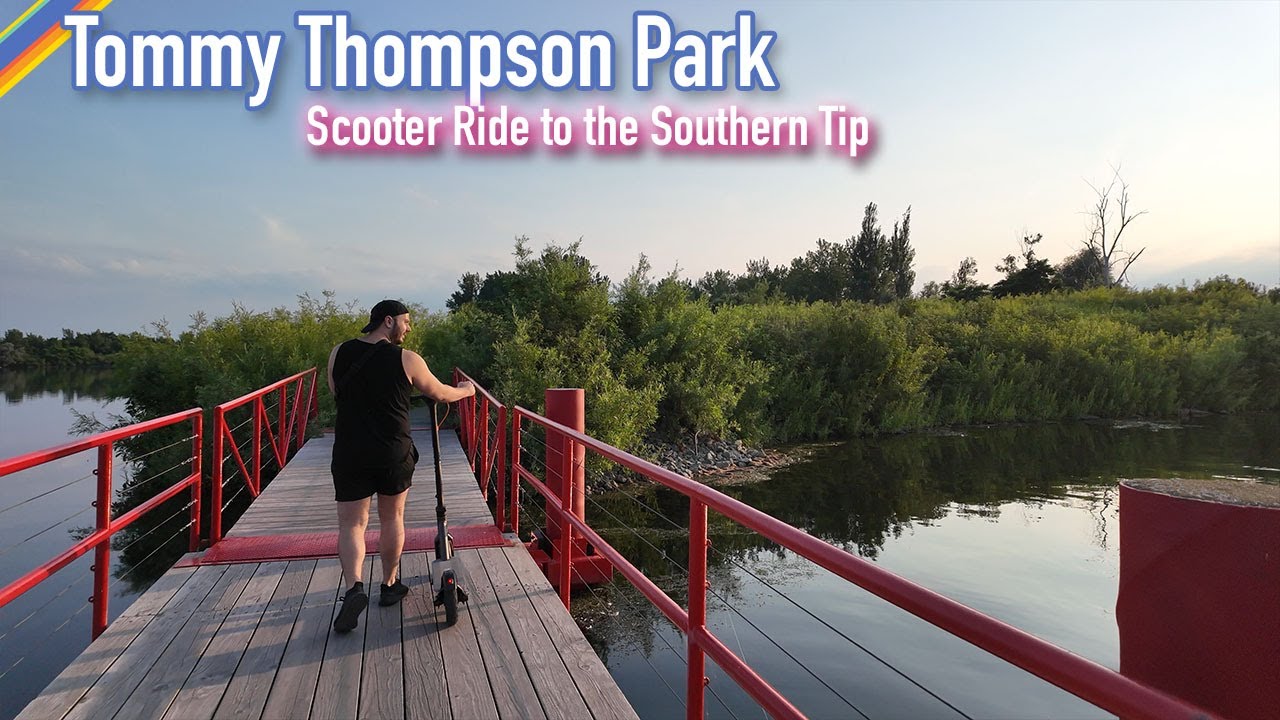 Southernmost Point in Toronto - Sunset Ride through Tommy Thompson Park