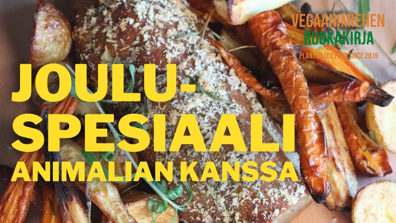 JOULU-SPESIAALI Animalian kanssa- SEITANIA, JUUREKSIA, KASTIKETTA JA SUKLAAKEKSEJÄ