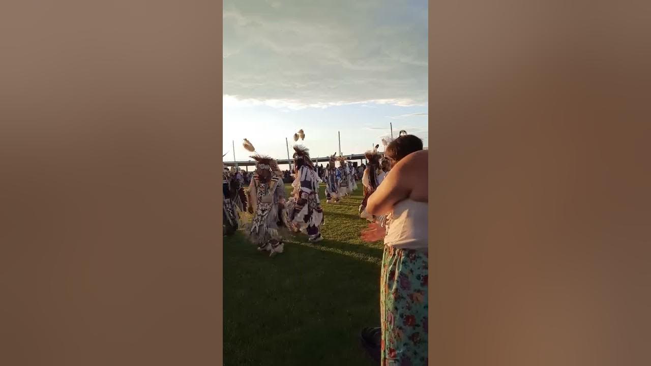 Fort Totten Days Powwow 2022 Saturday night Grand Entry Spirit Lake